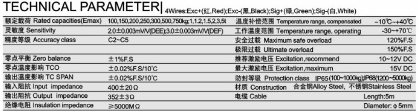 DEF稱重傳感器