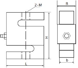 B3G-C3-100kg-6B稱重傳感器